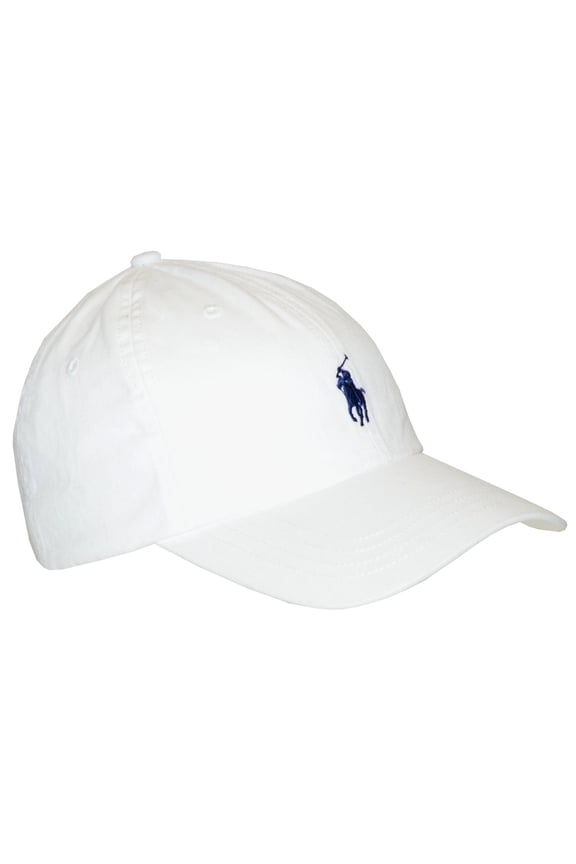Ralph Lauren Polo Boys Classic Pony Logo Hat (4-7, White)