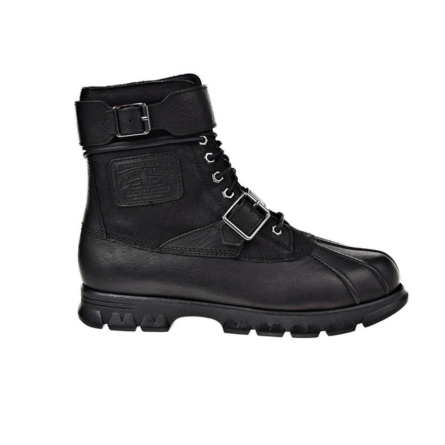 Ralph Lauren Polo Drax Men's Buckle Duck Boots Leather - Walmart.com