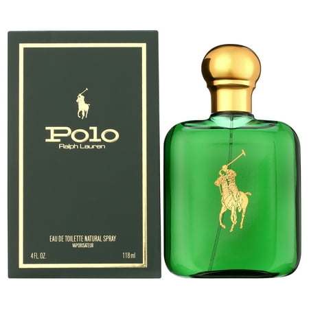 Ralph Lauren Polo Eau De Toilette, Cologne for Men, 4.0 oz
