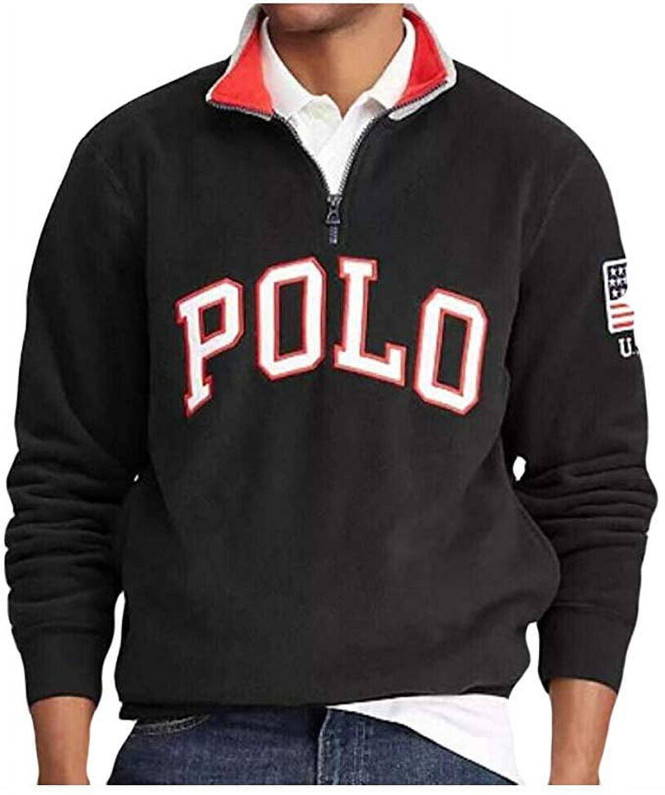 Polo ralph lauren half zip cheap polar fleece