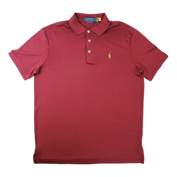 Ralph Lauren Polo, Men's Short Sleeve Classic Fit, Wine Red, Size S