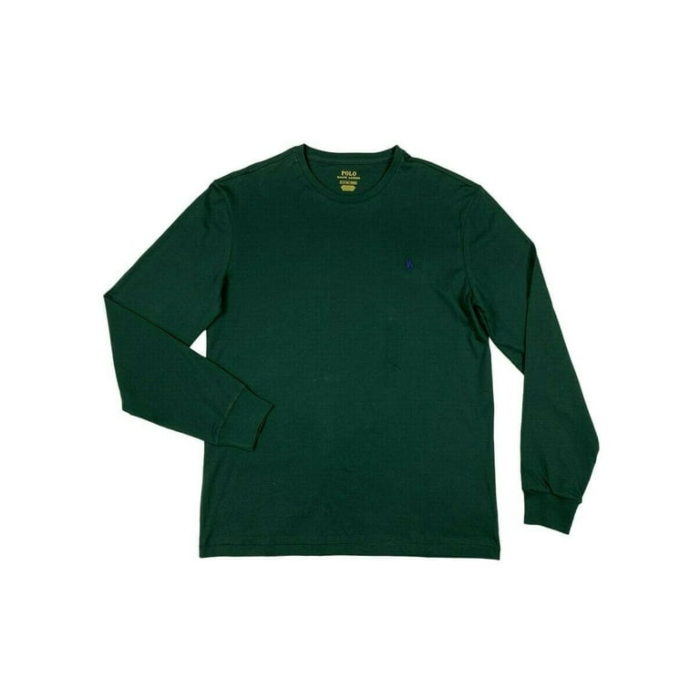 Ralph Lauren Polo Mens Long Sleeve Pony Logo Crew Neck Shirt Ralph Lauren Polo Mens Long Sleeve Pony Logo Crew Neck Shirt
