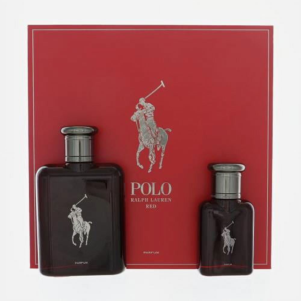 Ralph Lauren Polo Red 2 Piece Gift Set - 4.2 Oz Parfum Spray, 1.36 Oz ...