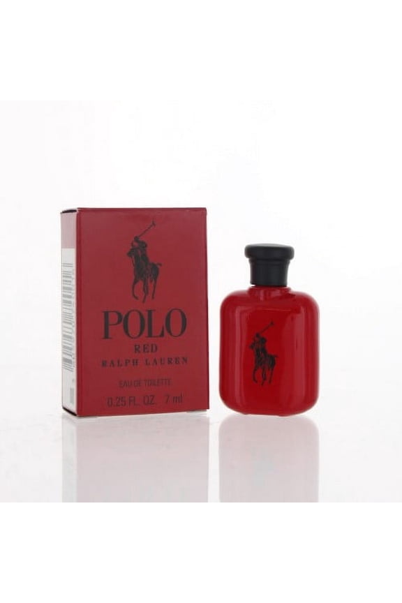 Polo Red Eau de Toilette 0.25 oz / 7 ml Mini Splash For Men