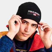 Ralph Lauren Polo Sport Logo Beanie Hat