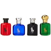 Ralph Lauren Polo Mini Cologne Gift Set for Men, 4 Pieces