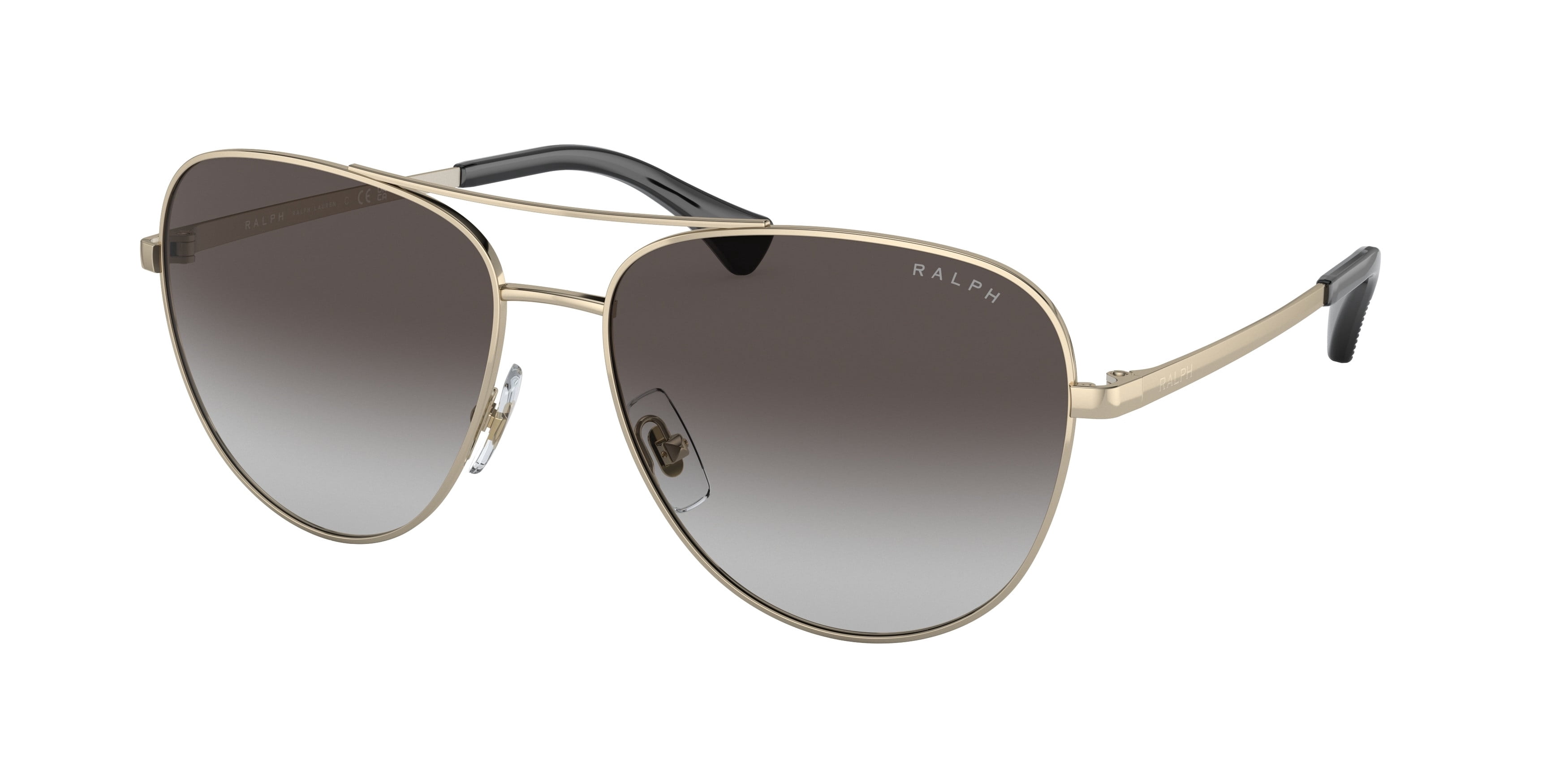 Ralph Gold Aviator Sunglasses with Gray gradient  Lenses Carrera 3003/S RHLM9 Polarised Sunglasses - US main image 2