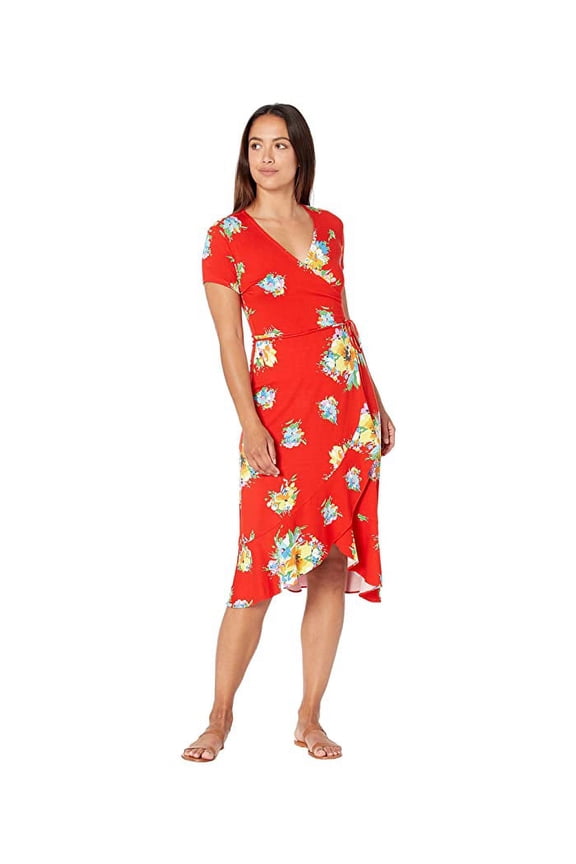RED Petite Floral Stretch Jersey Dress, US Petite Small
