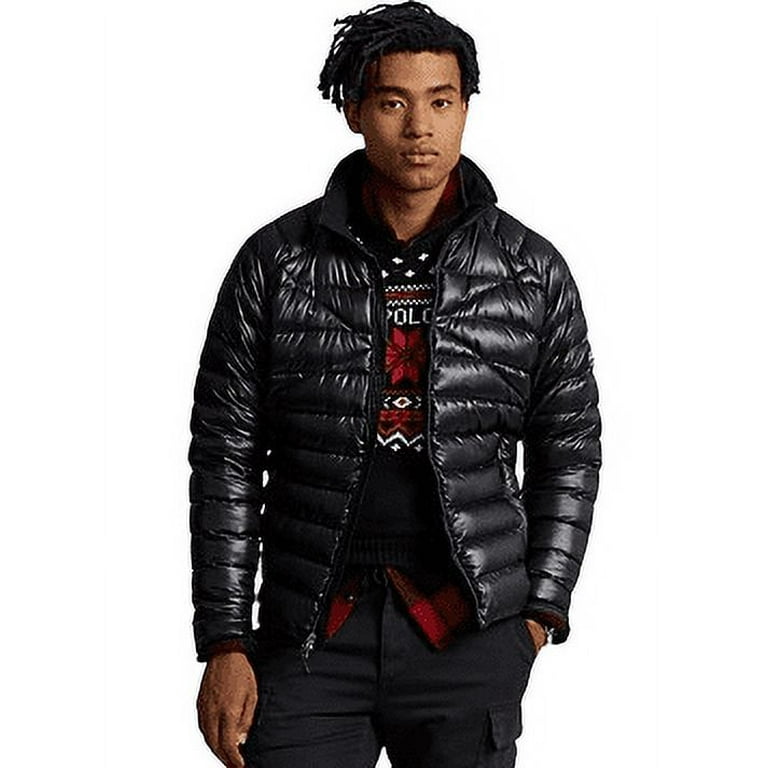 Ralph Lauren RLX Men s Black Water Repellent Packable Down Jacket XL Walmart