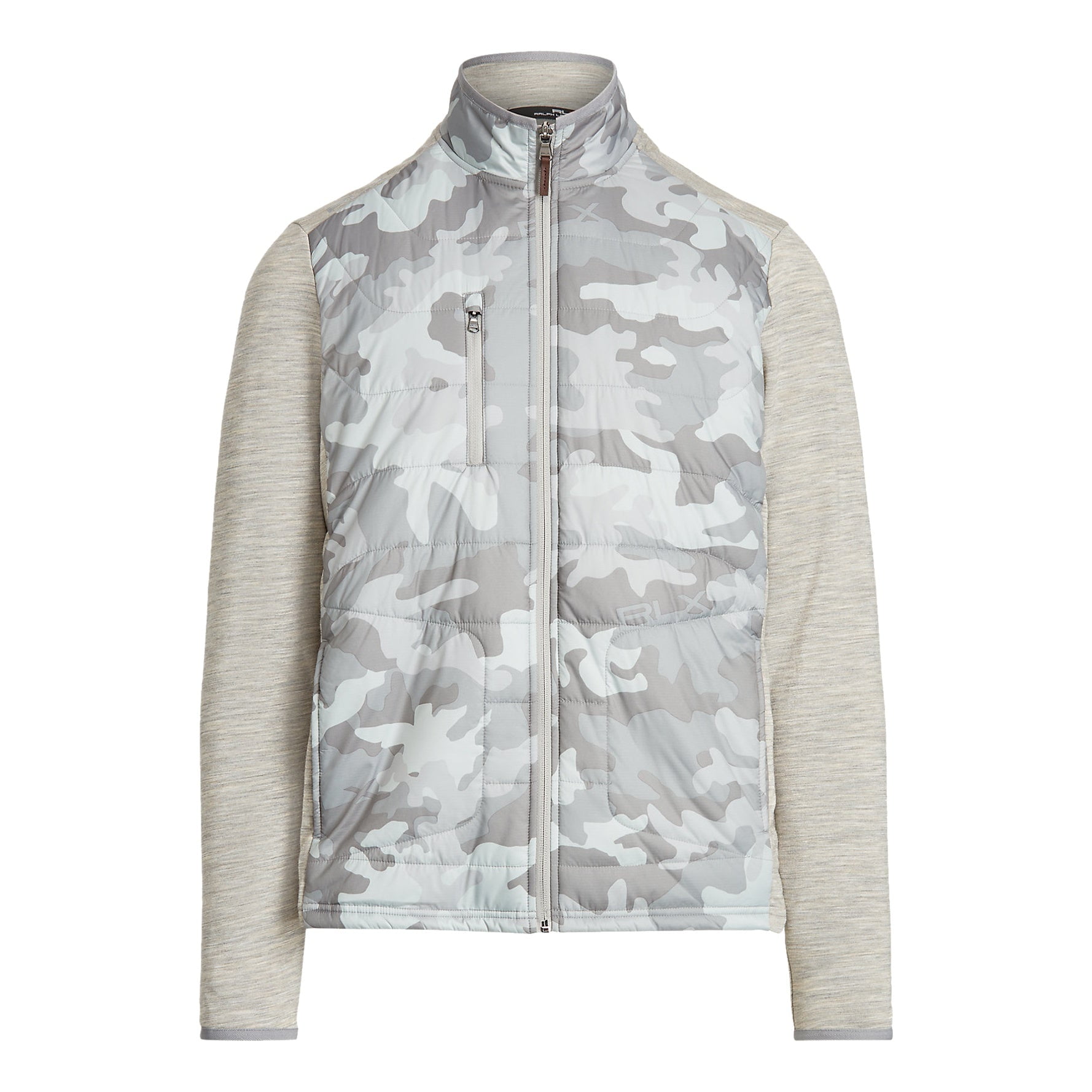 RLX Golf Ralph Lauren Men's Terry Stretch Jacket (Small, Gray Camo