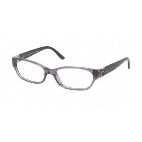 Ralph Lauren Rectangular Eyeglass Frames RL6081 52mm Transparent Violet