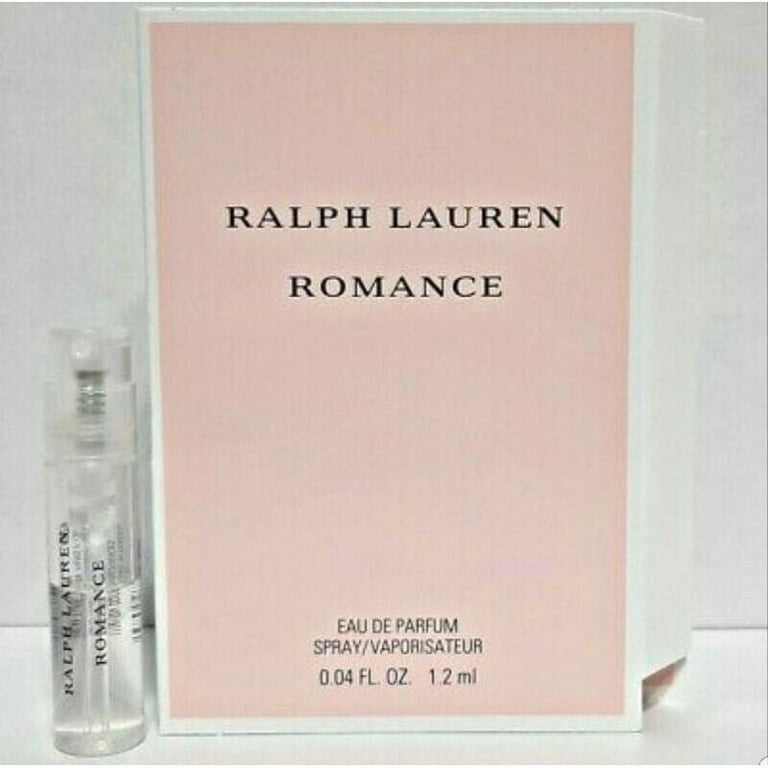 ROMANCE by Ralph Lauren Eau De Parfum Spray 1 oz And a Mystery Name brand  sample vile