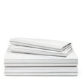 thumbnail image 1 of Ralph Lauren STONE GREY Spencer Stripe Sheet Set, US King, 1 of 2