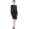 thumbnail image 1 of Ralph Lauren Sequined Jersey Dress Womens dress MSRP $260 Black 6, 1 of 1
