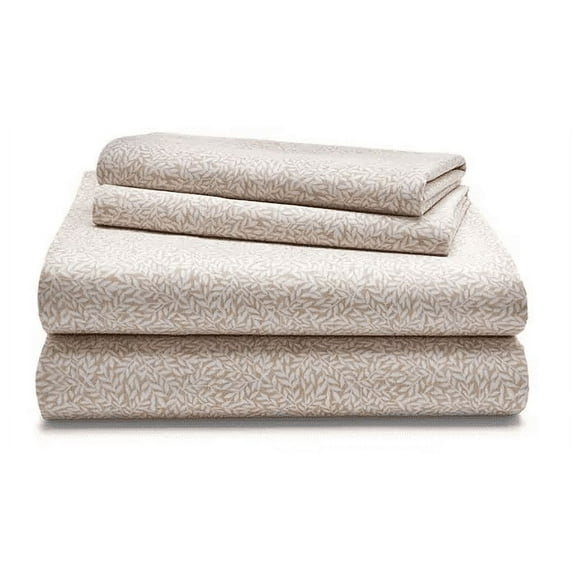 Ralph Lauren TAN Spencer Leaf Sheet Set, King