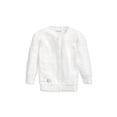 thumbnail image 1 of Ralph Lauren TROPHY CREAM Girls Cotton Hearts Cardigan, US 18M, 1 of 1
