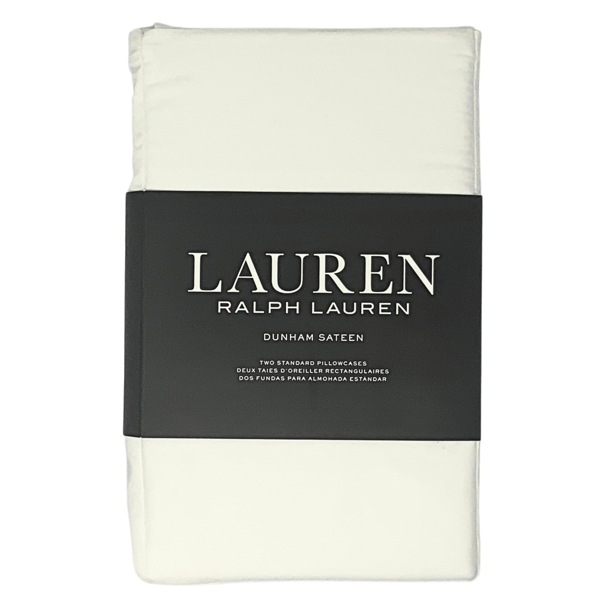 White Cotton Sateen Standard Pillowcases for Kids