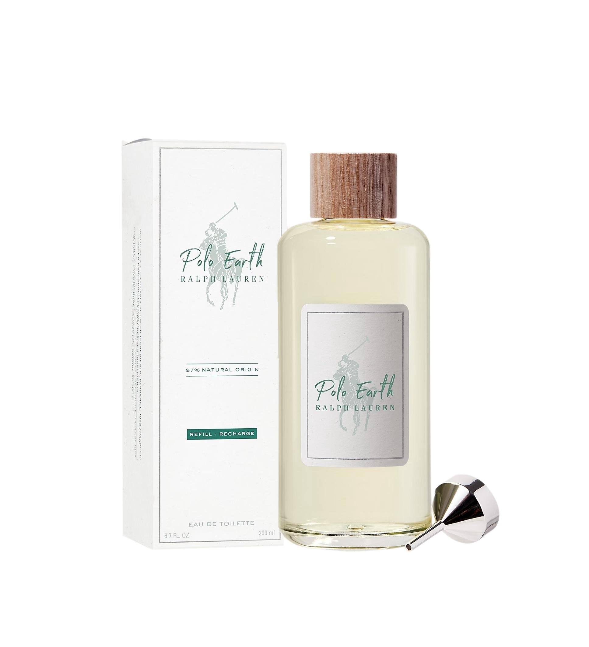 Ralph Lauren Polo Earth EDT Refill, Unisex Perfume, 6.7 oz, 200 ml