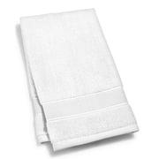 Ralph Lauren WHITE Sanders Solid Antimicrobial Cotton Hand Towel, US 16" X 30"