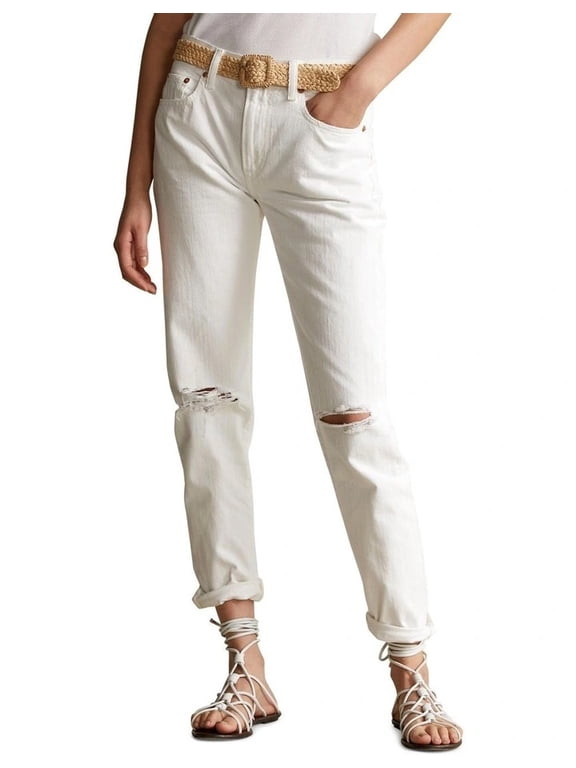 WHITE Women's The Avery Boyfriend Jeans, US 27, NWOT