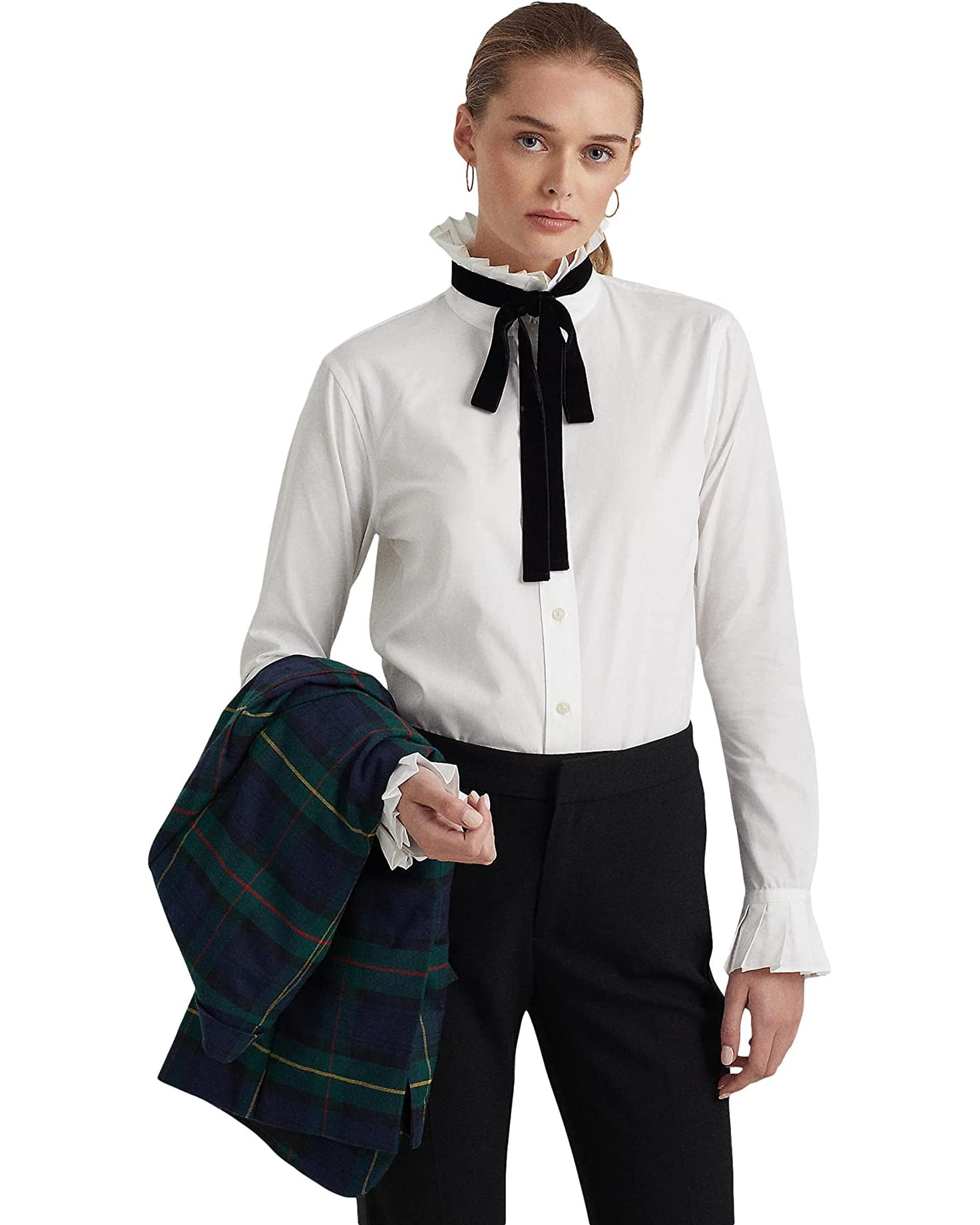 NWOT Polo Ralph Lauren Women's T-Shirt Tie Up Linen Wrap Dress White Size  Medium