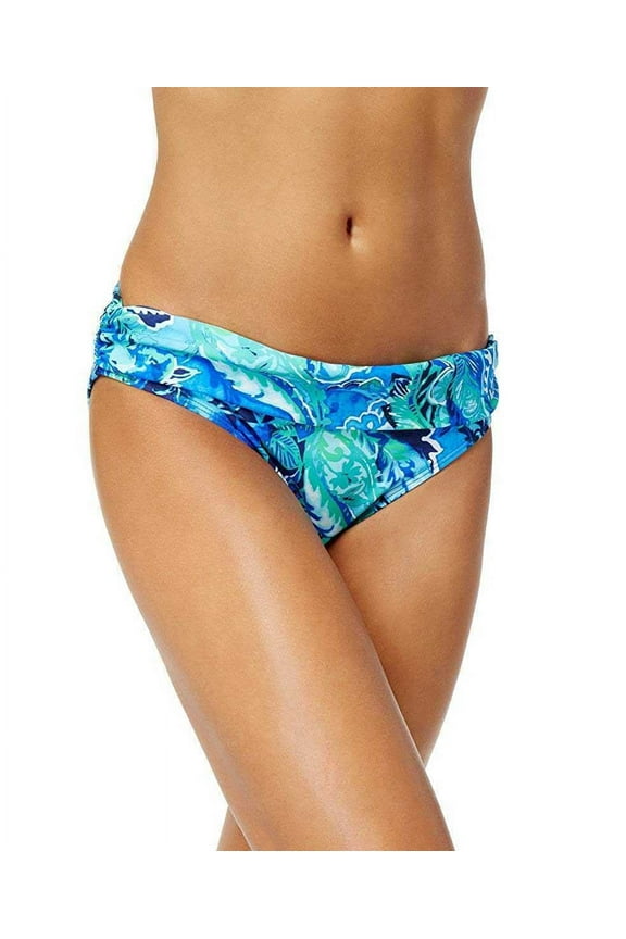 Women’s Hipster Bikini Swimwear, Blue, 14