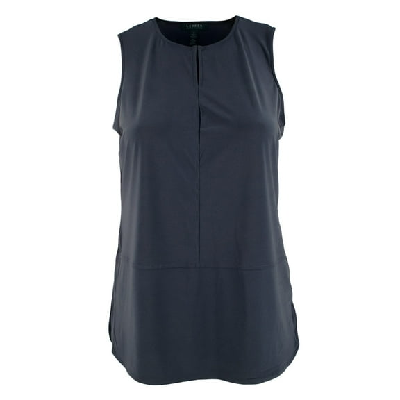 Ralph Lauren Women's Jersey Keyhole Tank Top