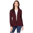 thumbnail image 1 of Ralph Lauren Women's Knit Sweater Blazer Red Size X-Small, 1 of 3