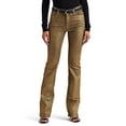 thumbnail image 1 of Ralph Lauren Women's Metallic High Rise Boot Jeans Yellow Size 4, 1 of 3