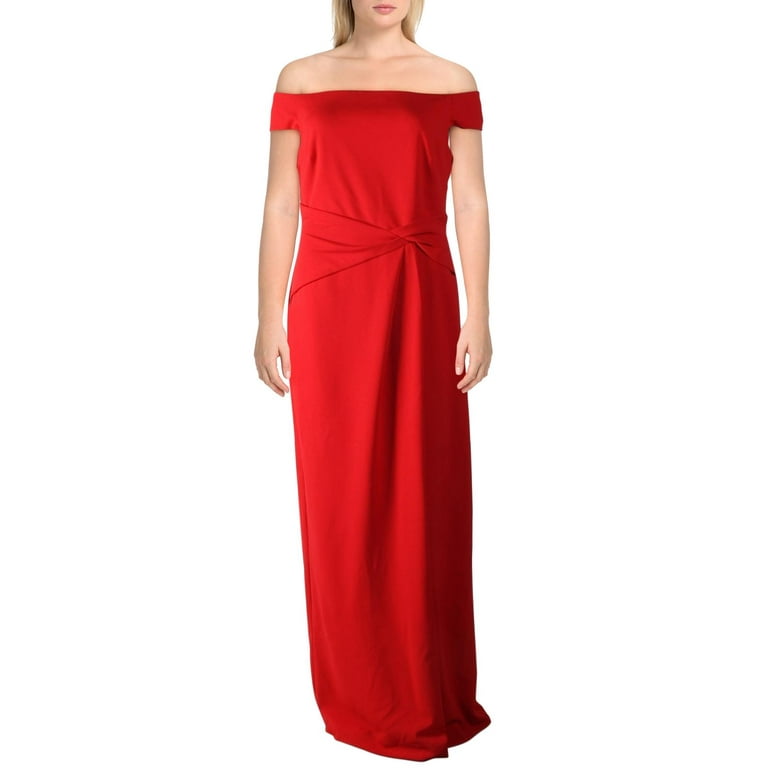 Buy Ralph Lauren Lauren Women's Cap Sleeve Crepe Gown Evening