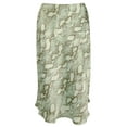 thumbnail image 1 of Ralph Lauren Women's Satin Snakeskin Print A-line Skirt TMlt 10, 1 of 5