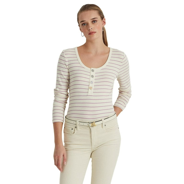 Ralph lauren women's henley shirt hotsell