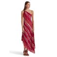 thumbnail image 1 of Ralph Lauren Women's Striped One Shoulder Crinkle Georgette Dress Assorted Size 8, 1 of 3