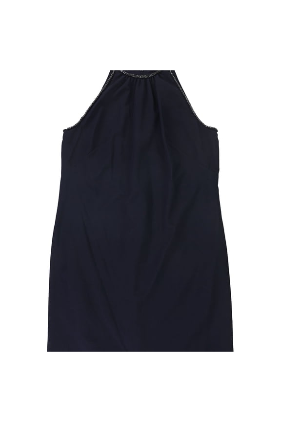 Womens Beaded Cape A-Line Dress