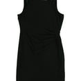 thumbnail image 1 of Ralph Lauren Womens Beaded Strap Sheath A-line Dress, Black, 16, 1 of 3