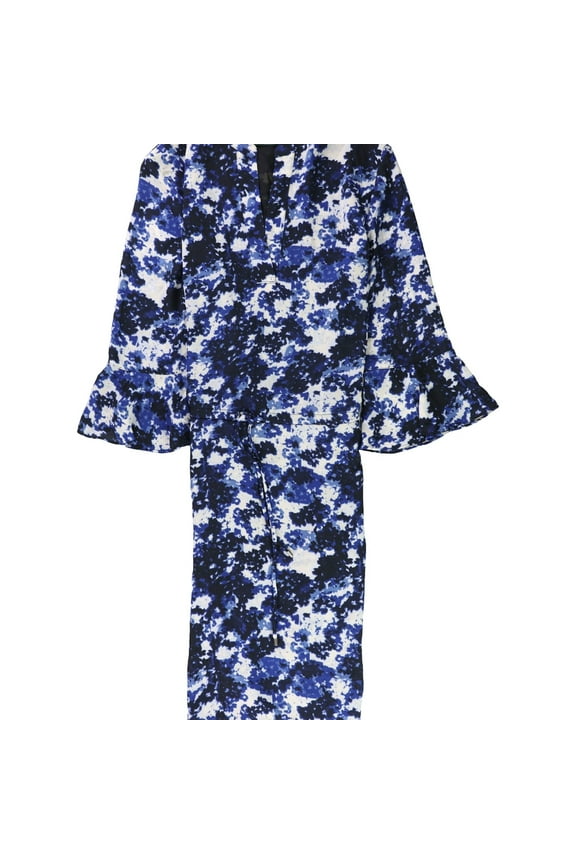 Womens Elvarsha A-line Dress, Blue, Petite, 8P