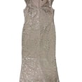thumbnail image 1 of Ralph Lauren Womens Embroidered Gown Dress, Beige, 18, 1 of 1