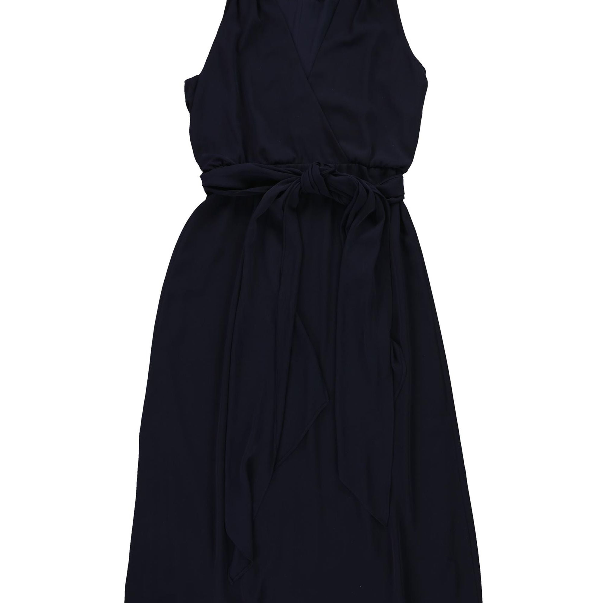 Ralph Lauren Womens Georgette Halter Cocktail Dress, Blue, 8 - Walmart.com