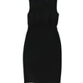 thumbnail image 1 of Ralph Lauren Womens Lace-Panel Jersey Dress, Black, 0, 1 of 2