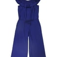 thumbnail image 1 of Ralph Lauren Womens Matsuko Jumpsuit, Blue, X-Large, 1 of 2