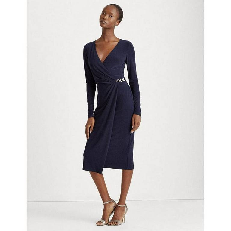 Ralph lauren hotsell navy blue dress