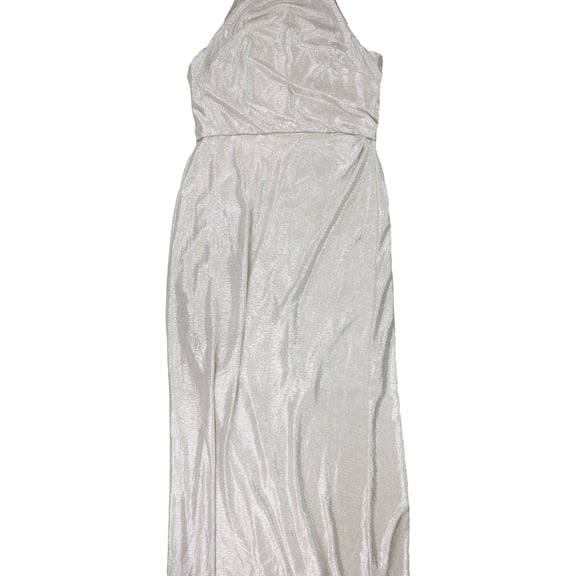 Ralph Lauren Womens Metallic Gown Blouson Dress, Metallic, 16