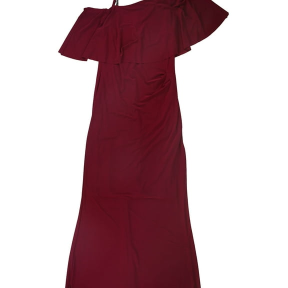 Ralph Lauren Womens Overlay Maxi Gown Dress, Purple, 10