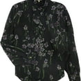 thumbnail image 1 of Ralph Lauren Womens Ozarra Pullover Blouse, Black, Petite, 8P, 1 of 2