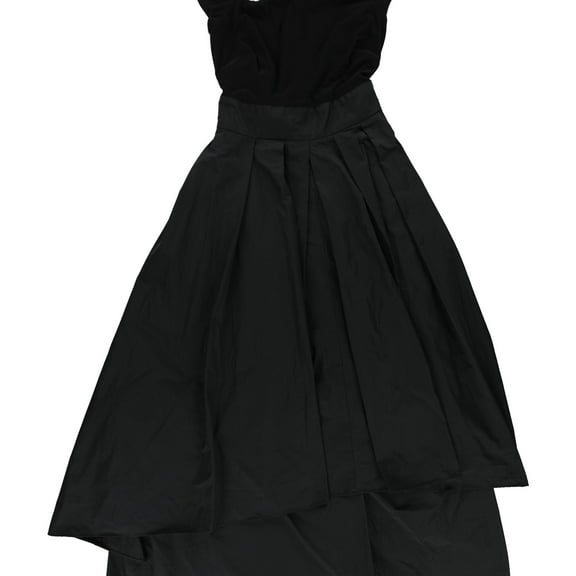 RALPH LAUREN $260 Womens New 1836 Black Off Shoulder Formal Dress 4 B B