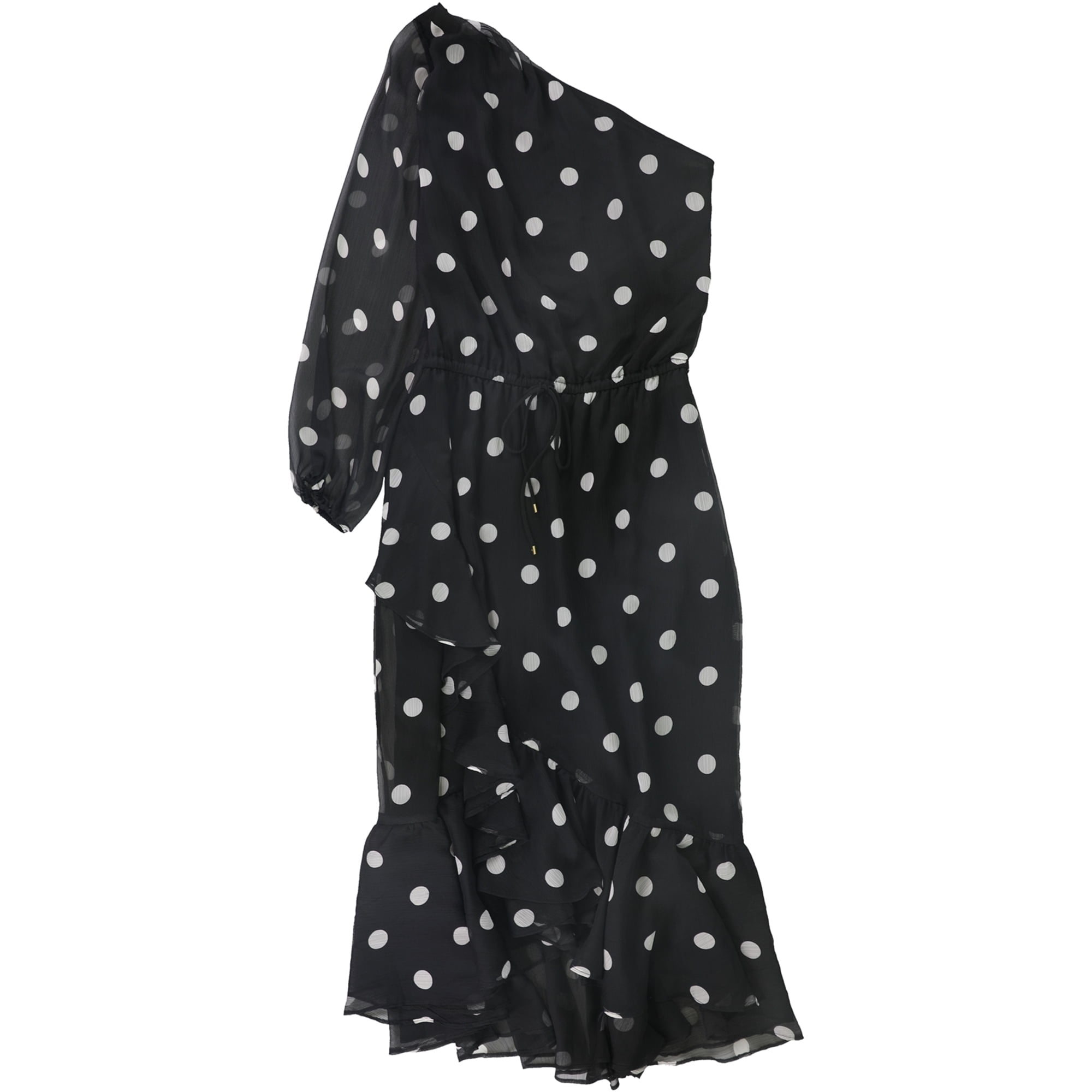 Ralph Lauren Womens Polka Dot One Shoulder Dress, Jordan | Ubuy