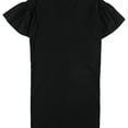 thumbnail image 1 of Ralph Lauren Womens Pranang Bell Sweater Dress, Black, Large, 1 of 3