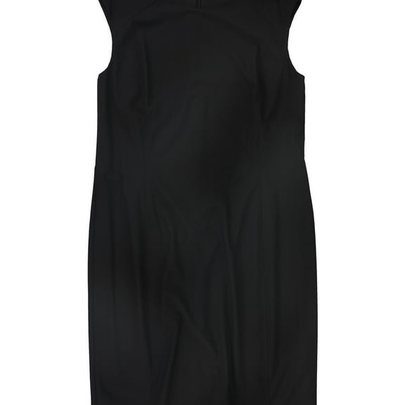 Ralph Lauren Womens Raechel Sheath Dress, Black, 18