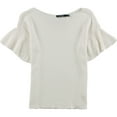 thumbnail image 1 of Ralph Lauren Womens Rissa Solid Knit Blouse, Off-White, X-Large, 1 of 2