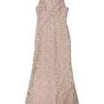 thumbnail image 1 of Ralph Lauren Womens Saraeve Gown Dress, Pink, 16, 1 of 2
